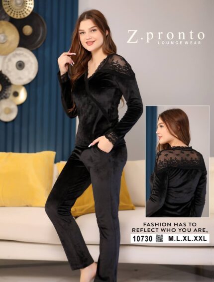 Winter women’s pajama set, 2 pieces