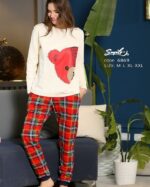 ⁦Winter women’s pajama, 2 Pieces⁩ - الصورة ⁦3⁩