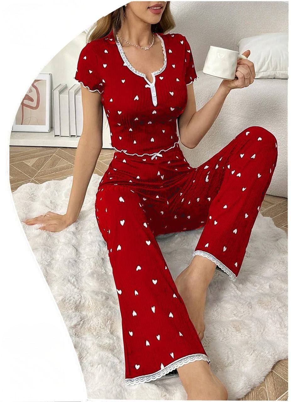 538ed92e-a690-400e-b495-eea2743166f9 Women’s pajama, 2 Pieces - الصورة 1